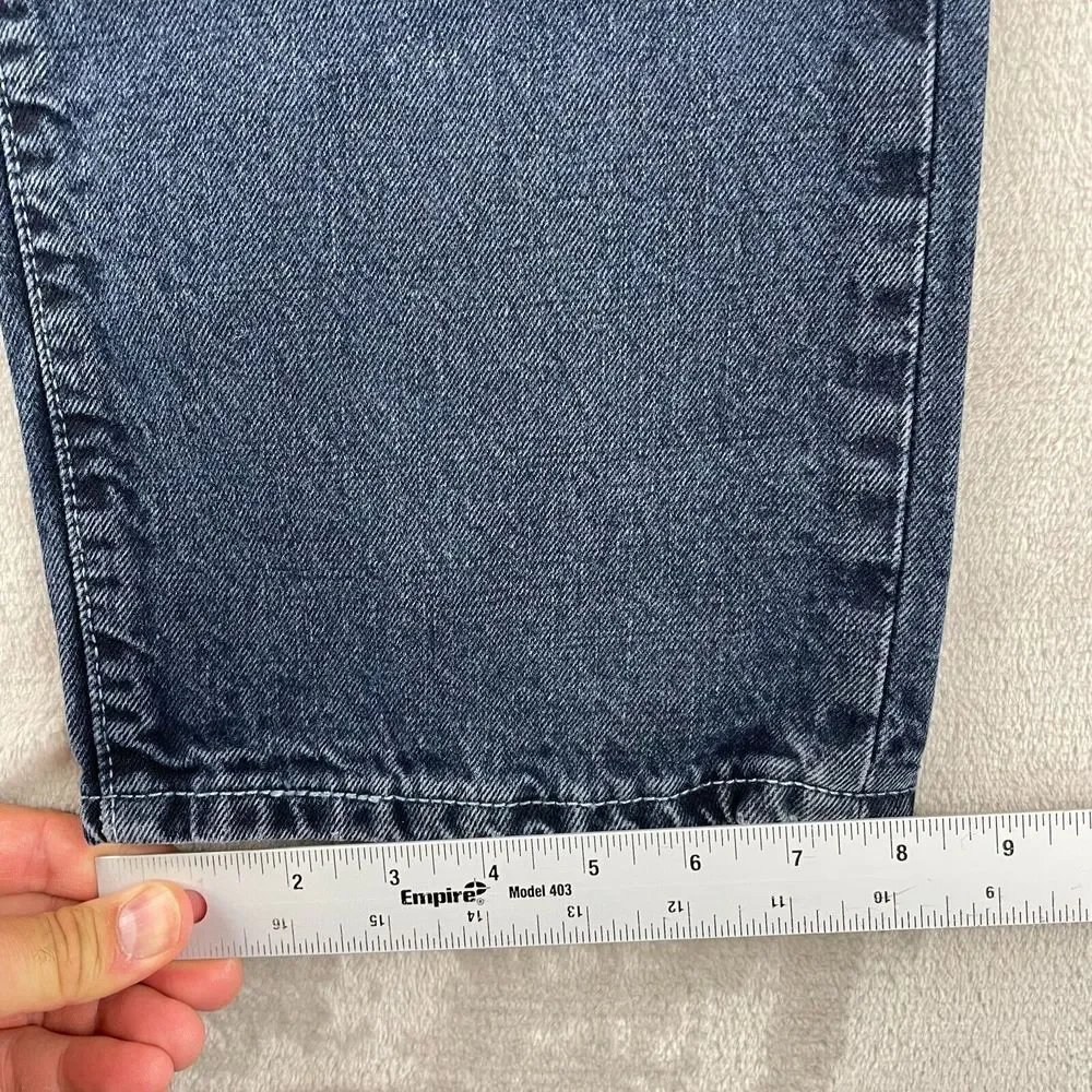 Vintage Levi's 501xx Jeans 34X31 Blue Button Fly Denim Straight 90s Bat Wing Tag